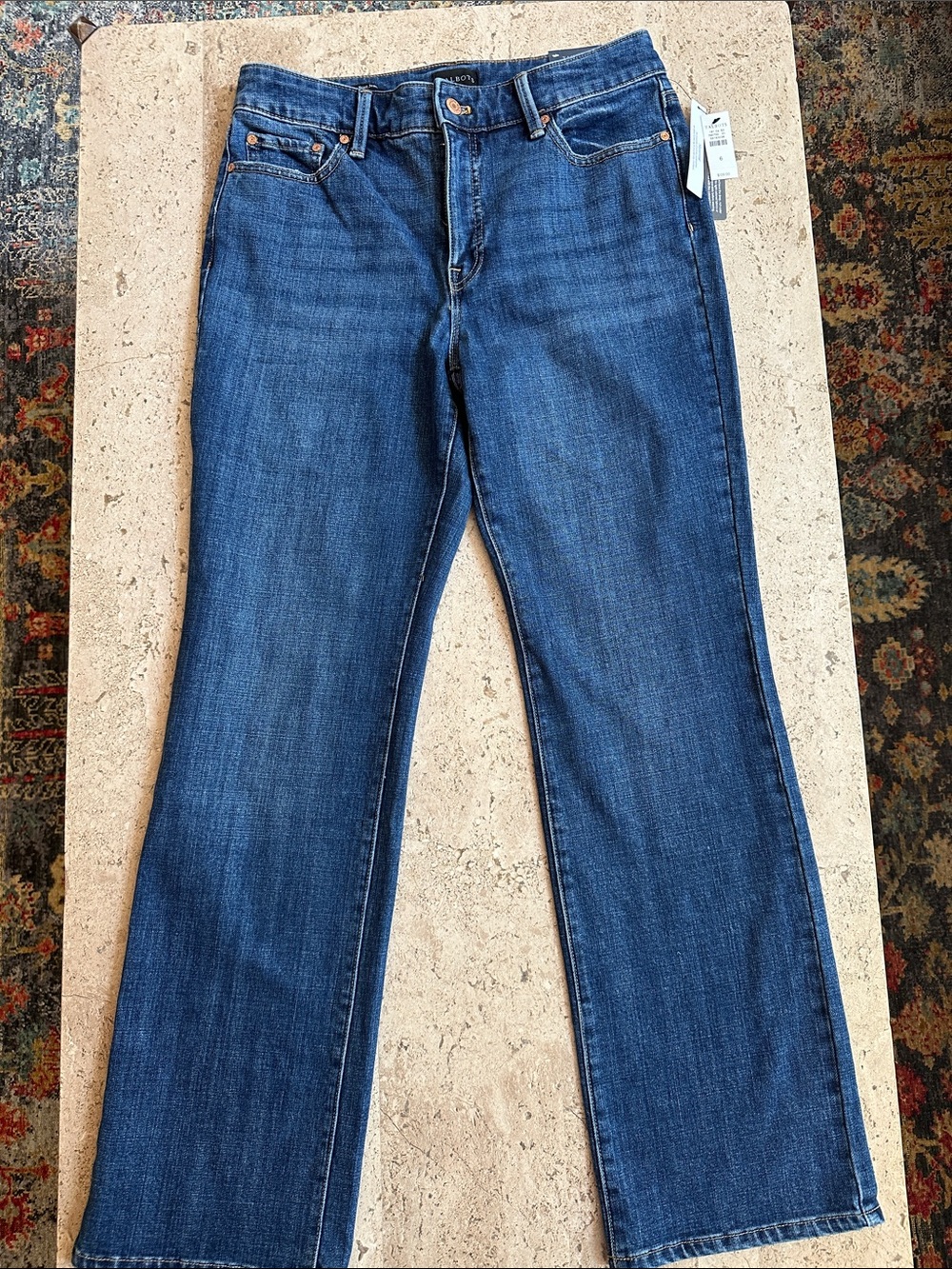 Talbots  Women's Barely Bootcut. Jeans
